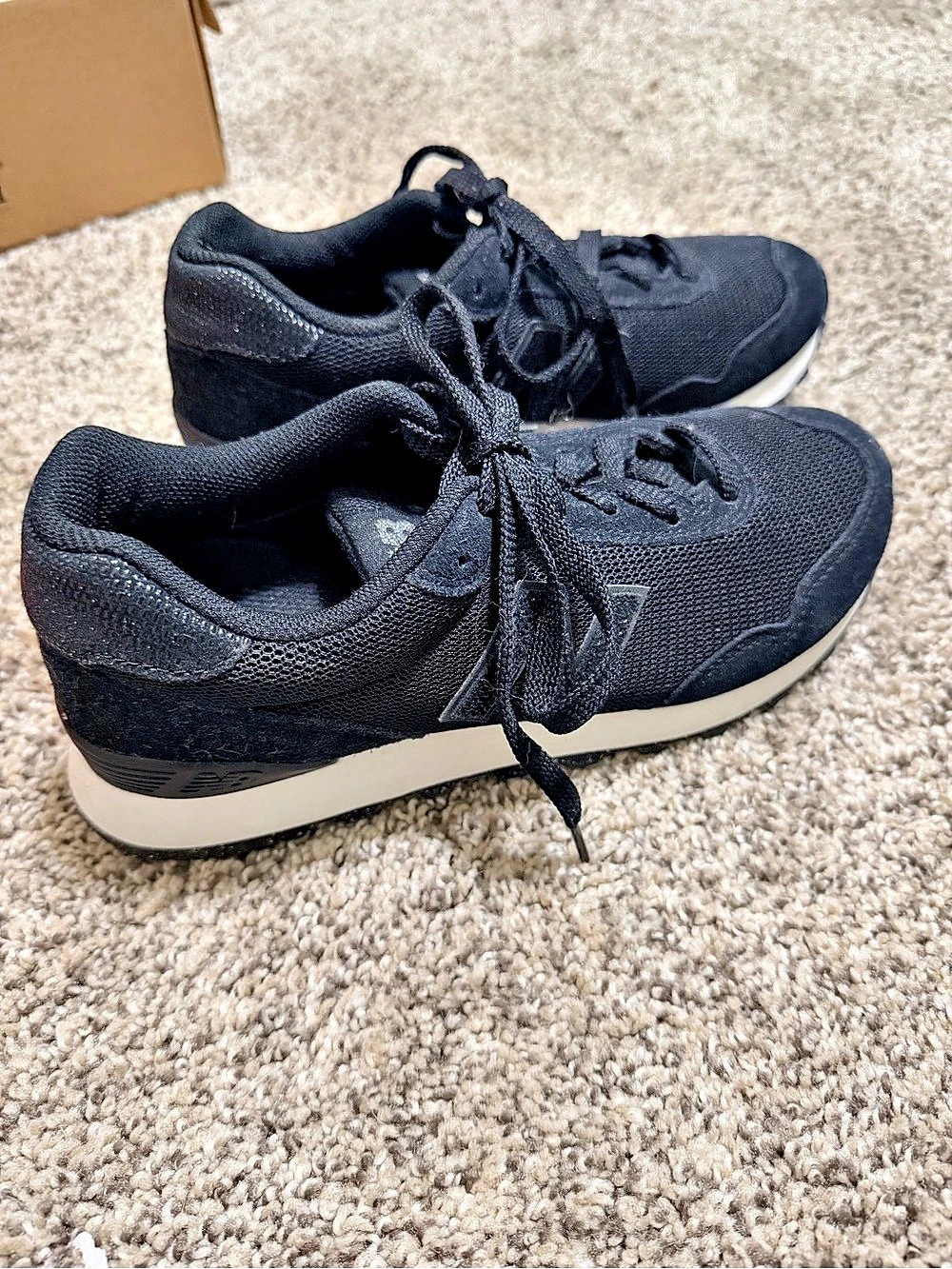 New Balance 515 v3 Black & White Sneakers